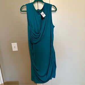 Lane Bryant Plus Size Ruched Career Dress Size 20 NWT